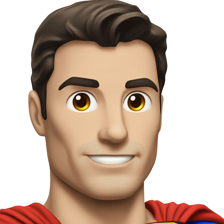 superman lance des lasers avec ses yeux emoji