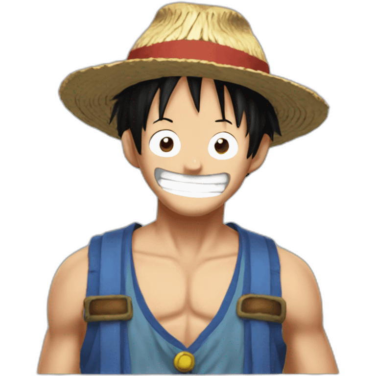 luffy simpsom emoji