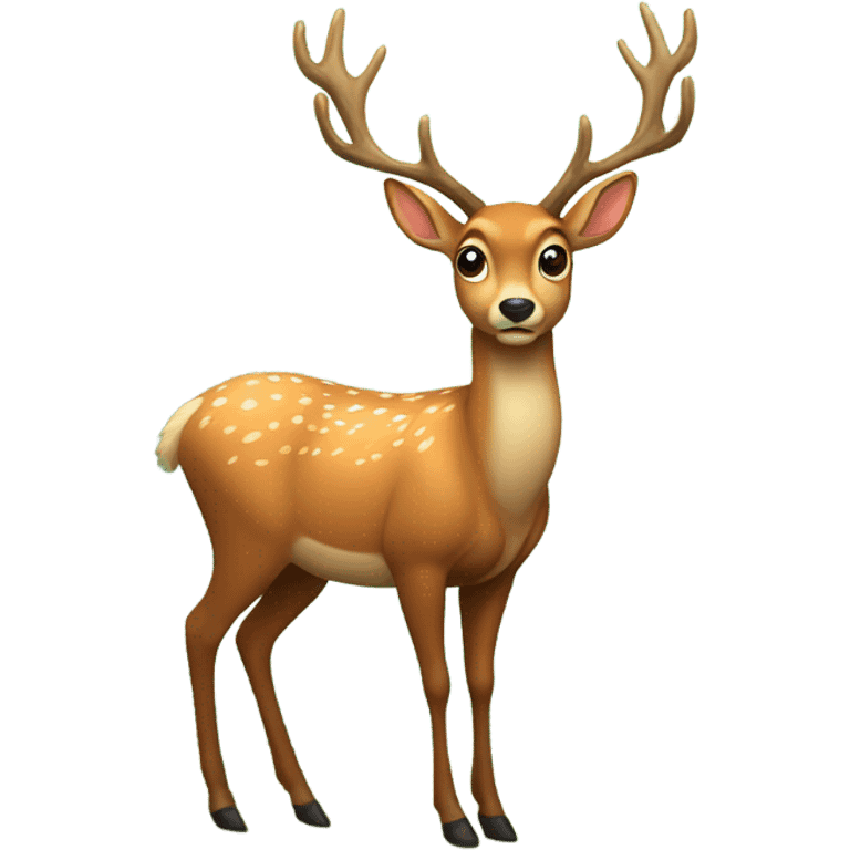 Hunting deer emoji