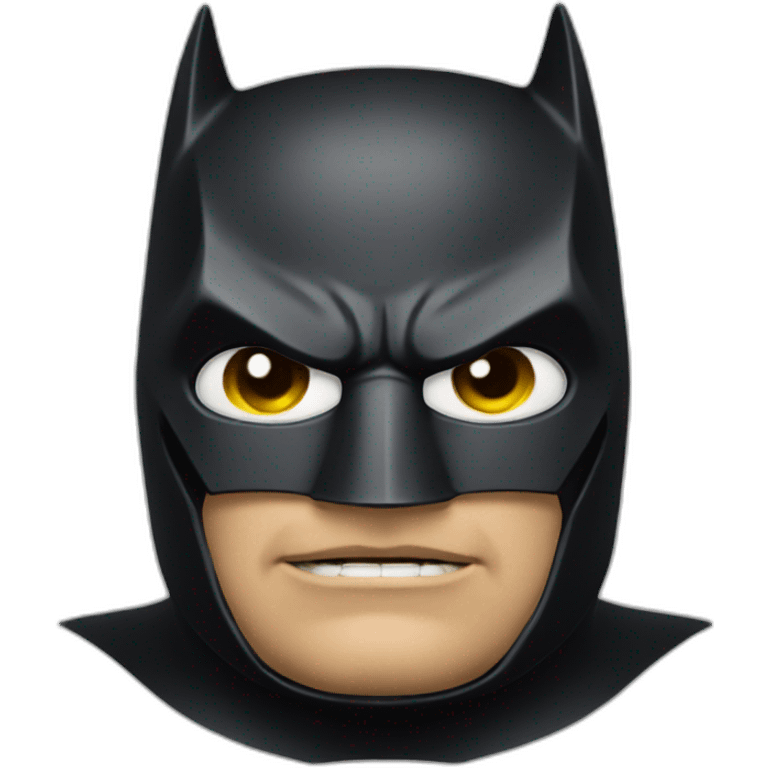 fat batman in mask emoji