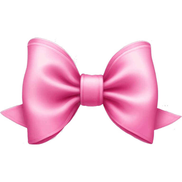 Cute ashetic pink bow  emoji