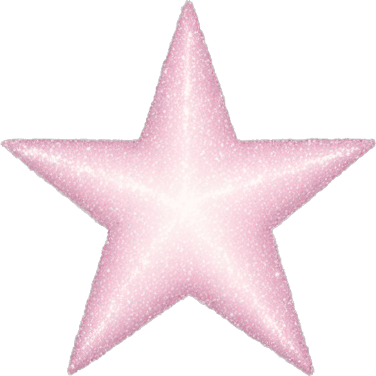 pale pink star sparkle emoji