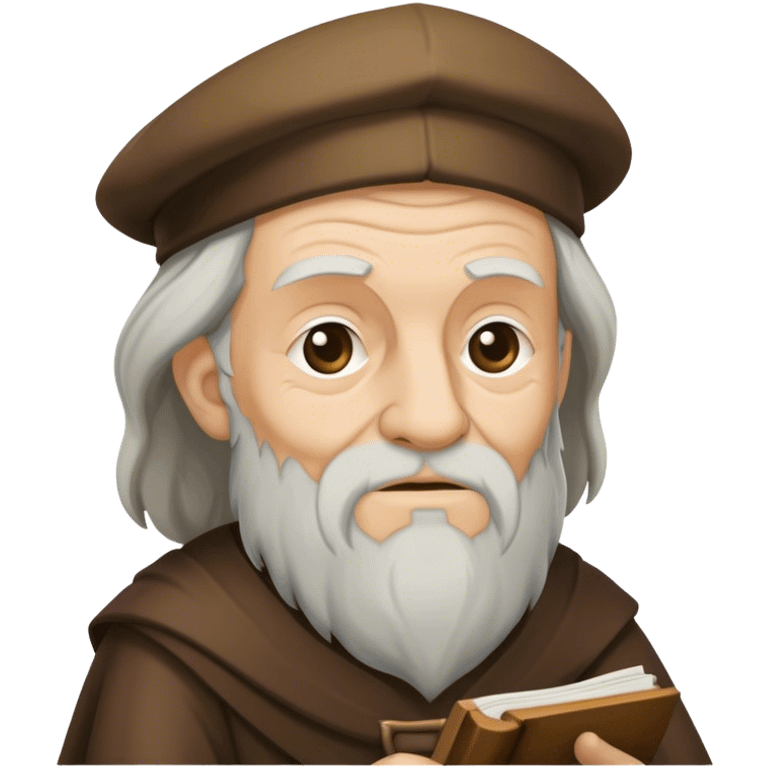 Old man Medieval poet emoji