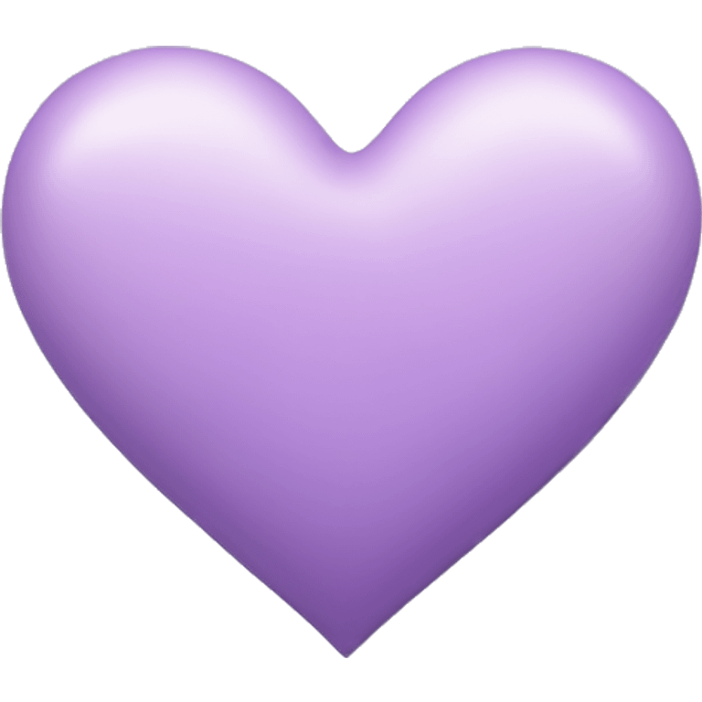 pastel purple heart emoji