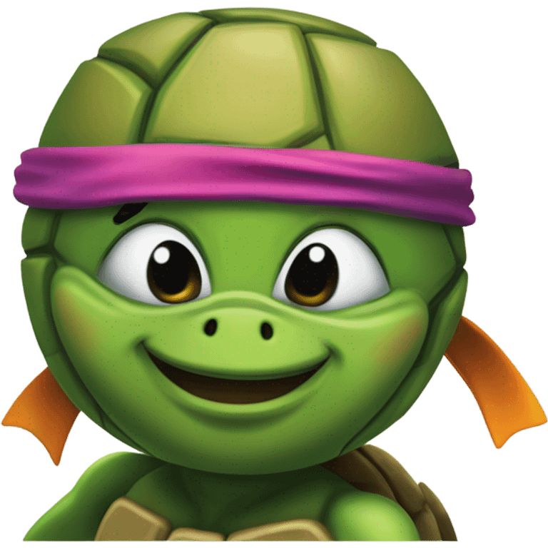 Ninja turtle saying “cowabummer” emoji