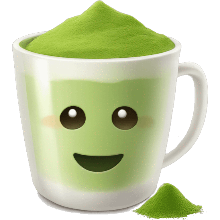 Matcha tea really  emoji