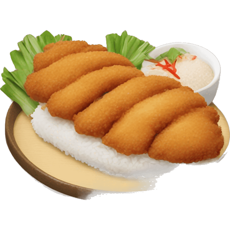 chicken katsu emoji