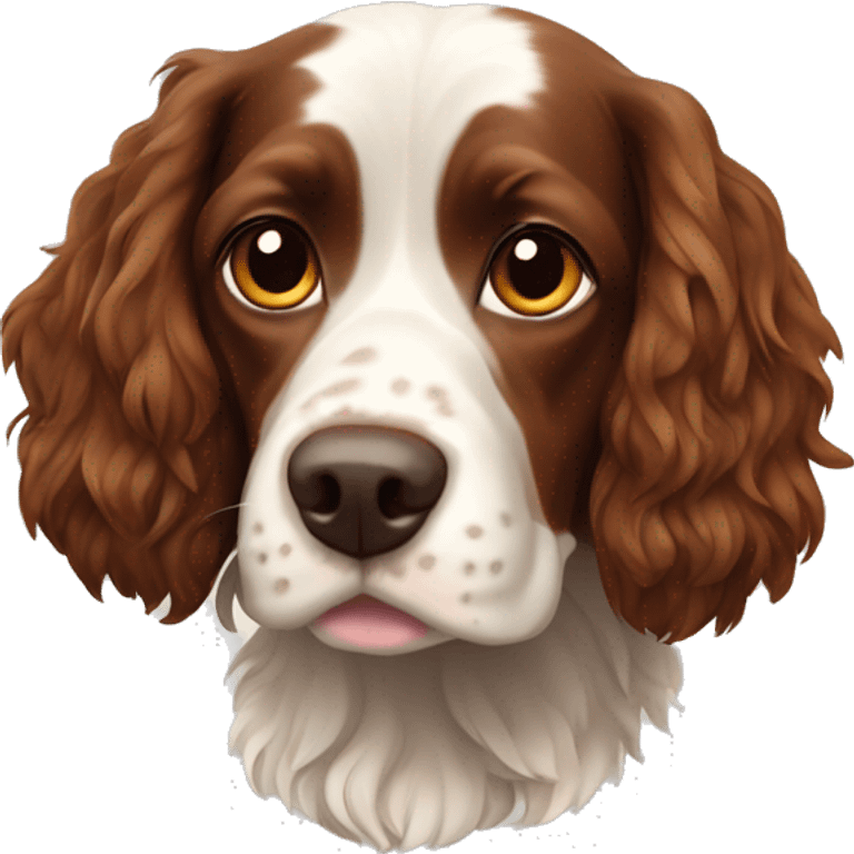 french britanny spaniel dog emoji