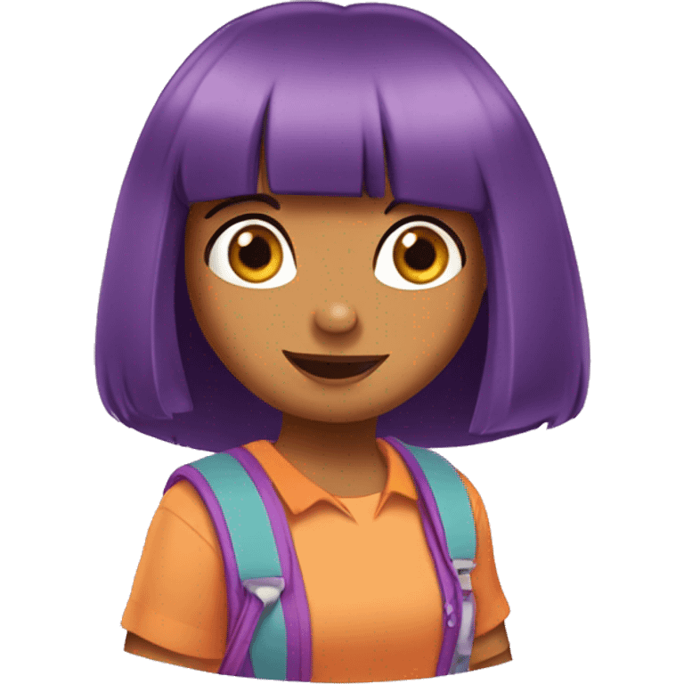 Dora the explorer emoji