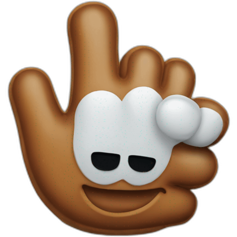 mickey glove thumb up emoji