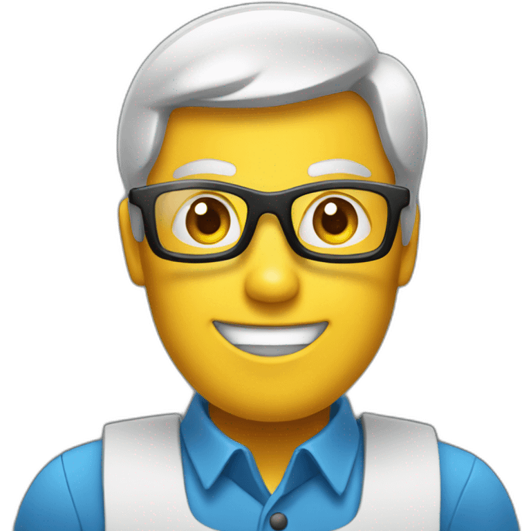 A toast with a face of a software engineer emoji