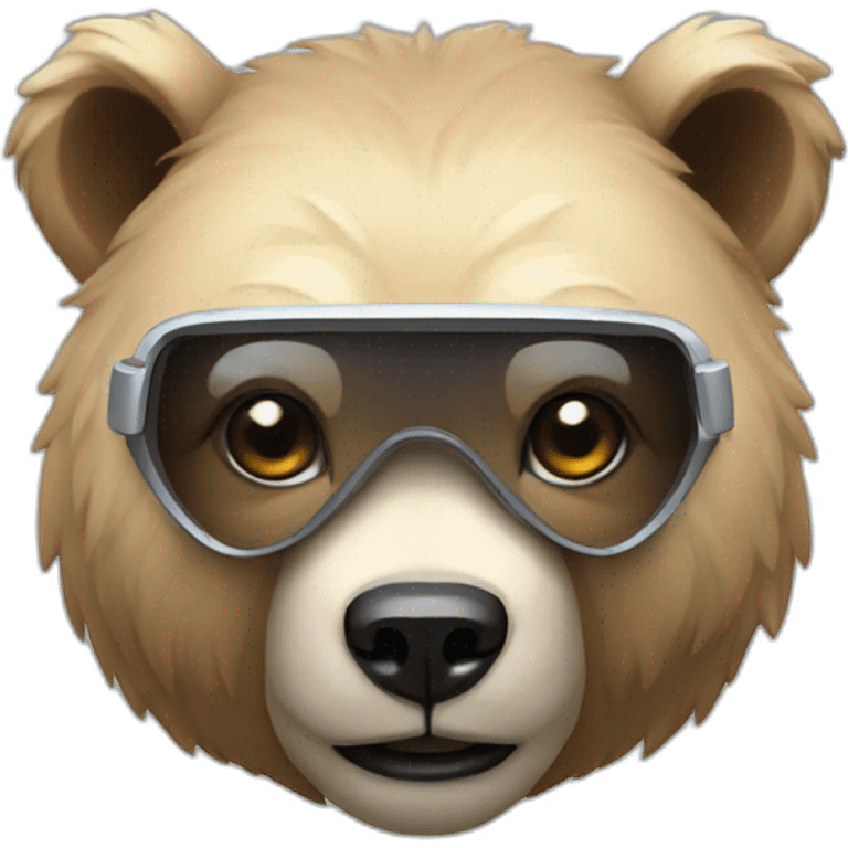 futuristic bear emoji