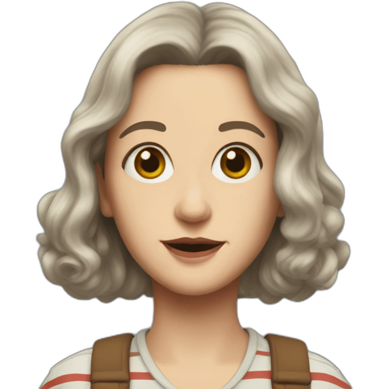 Nancy wheeler from Stranger things emoji