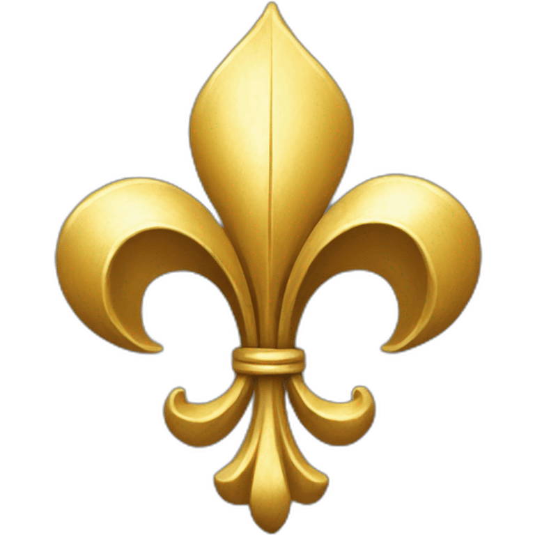 golden flor de lis emoji