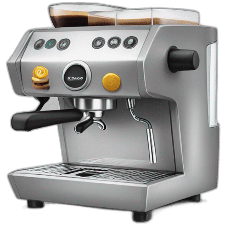 espresso machine by lamarzocco emoji