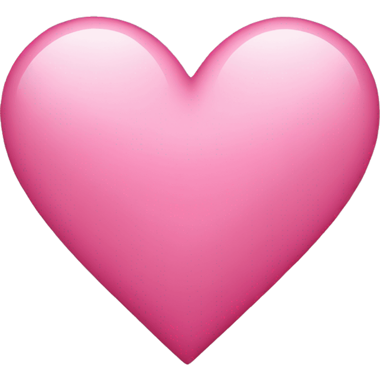 Pink heart  emoji