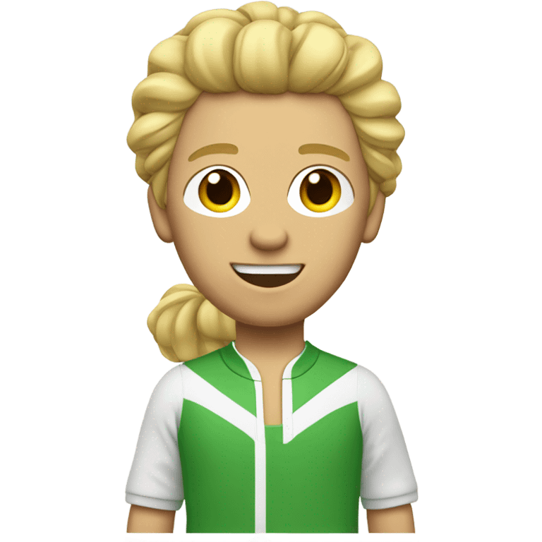 joueur de tennis blond emoji