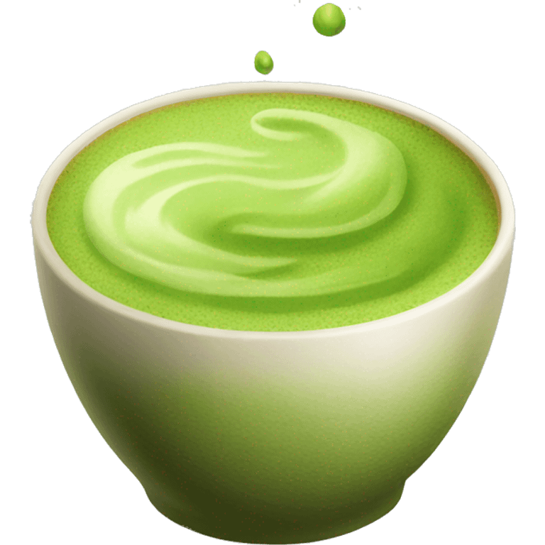 a cup of matcha emoji