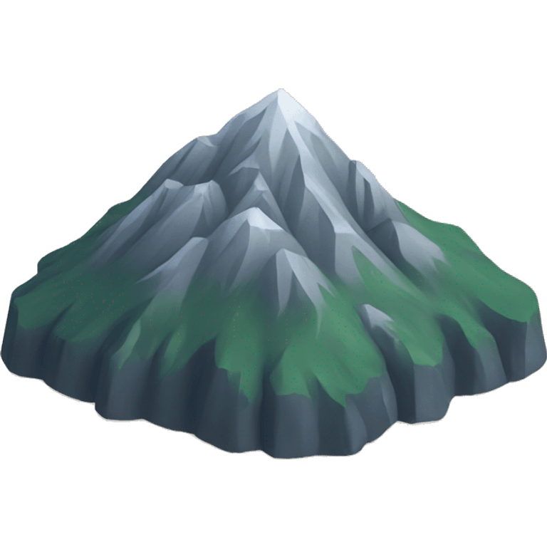 Mountain emoji