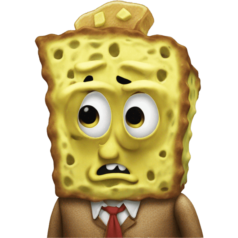 SpongeBob crying emoji