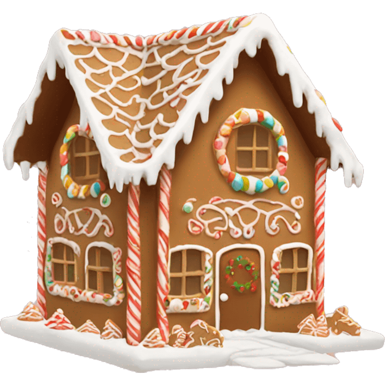 Gingerbread house aesthetic  emoji