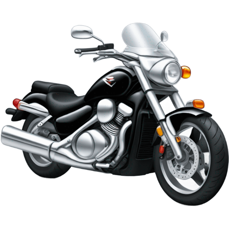 Black Suzuki boulevard M109R emoji