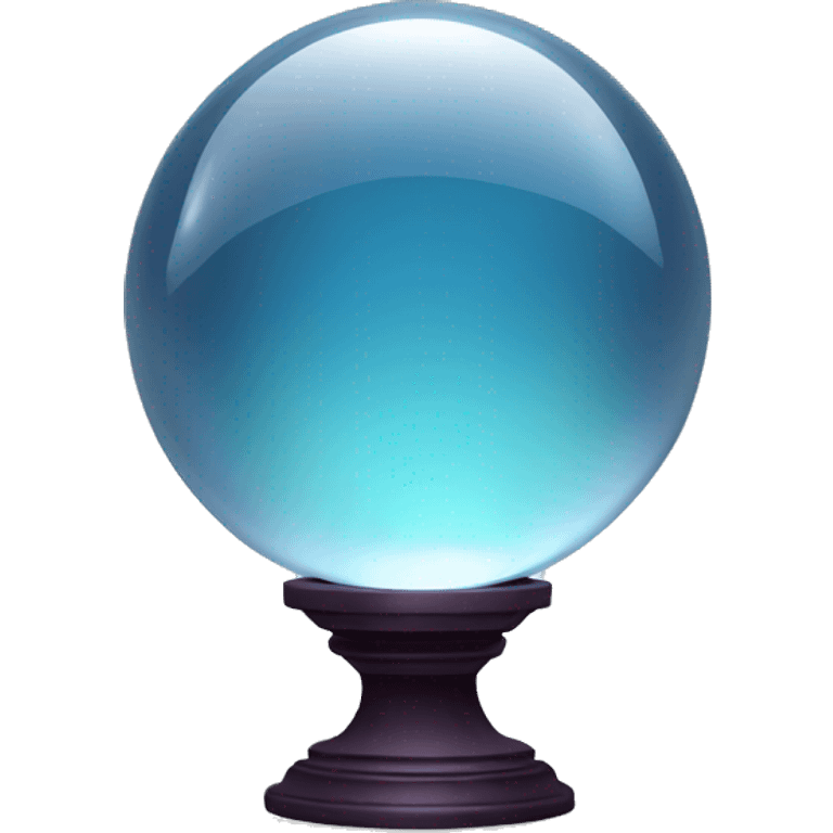 Crystal ball that is tall emoji