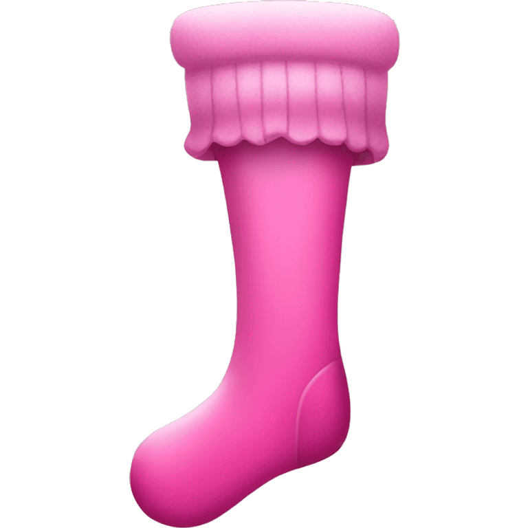 pink stocking emoji