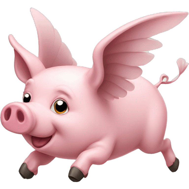 flying pig emoji