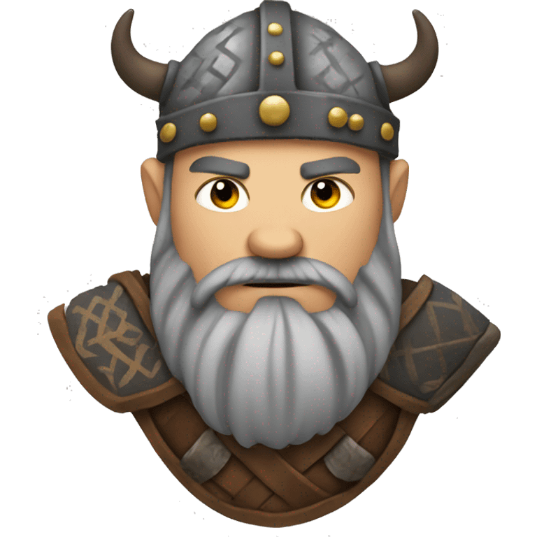 Viking with tattoos  emoji