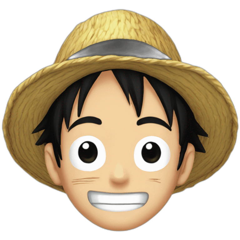 Luffy, one piece emoji