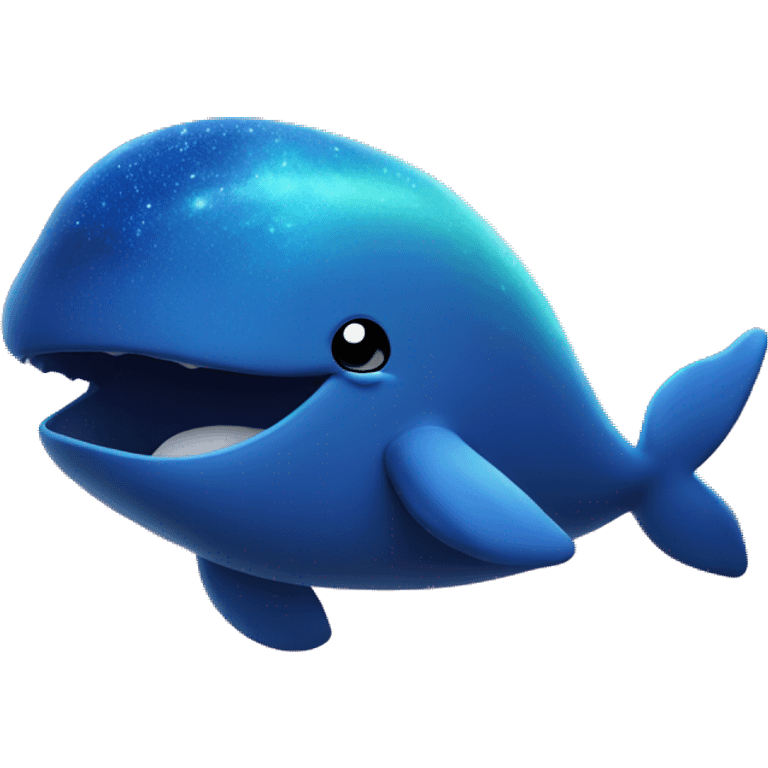 whale with galaxy theme emoji