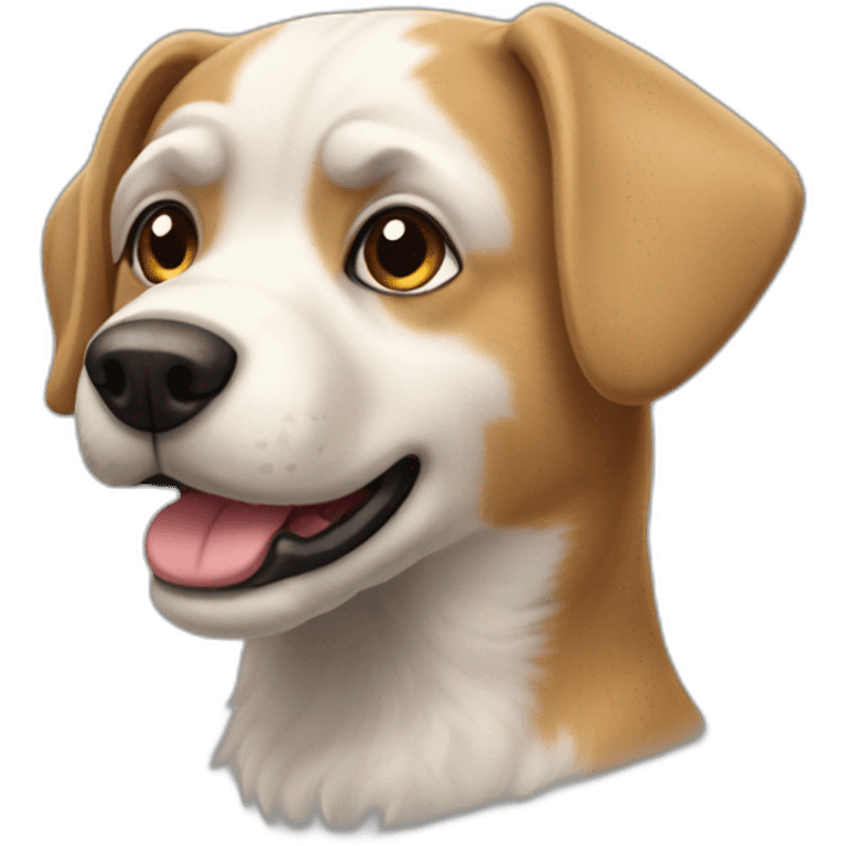 Chien retraité emoji