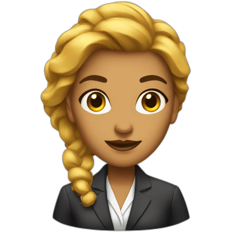 wall street woman boss emoji