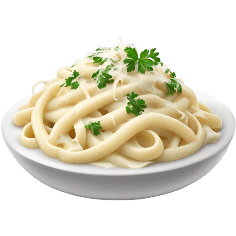 Alfredo pasta emoji