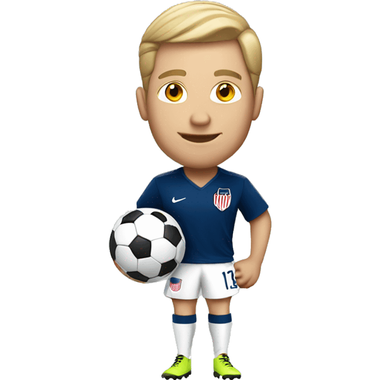 USA white man soccer emoji