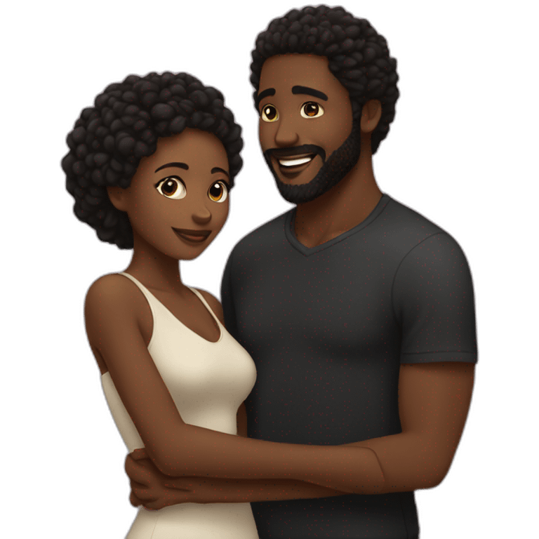 Black love emoji