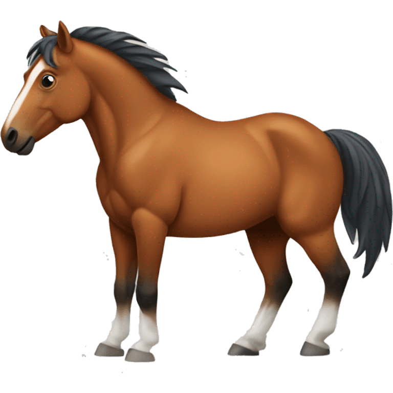 Bronco horse emoji