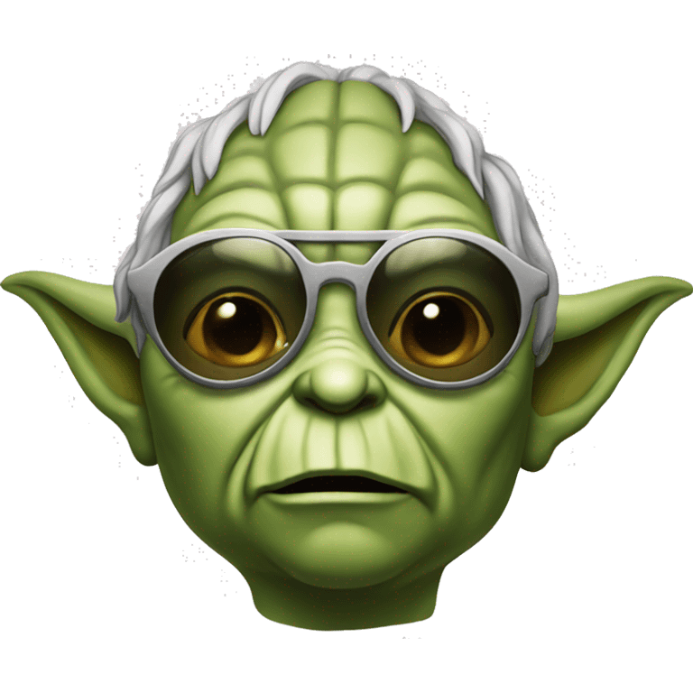 yoda with sunglasses emoji