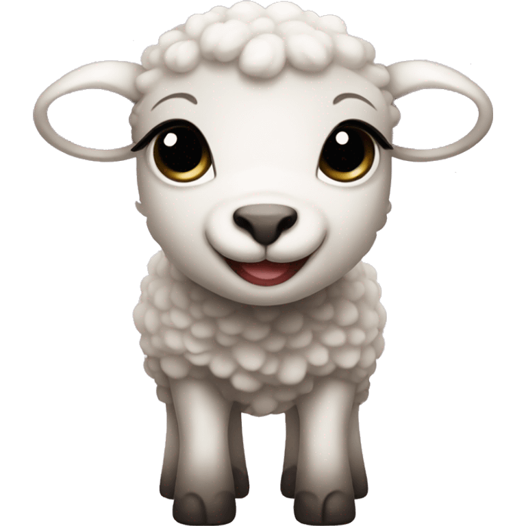 Baby lamb emoji