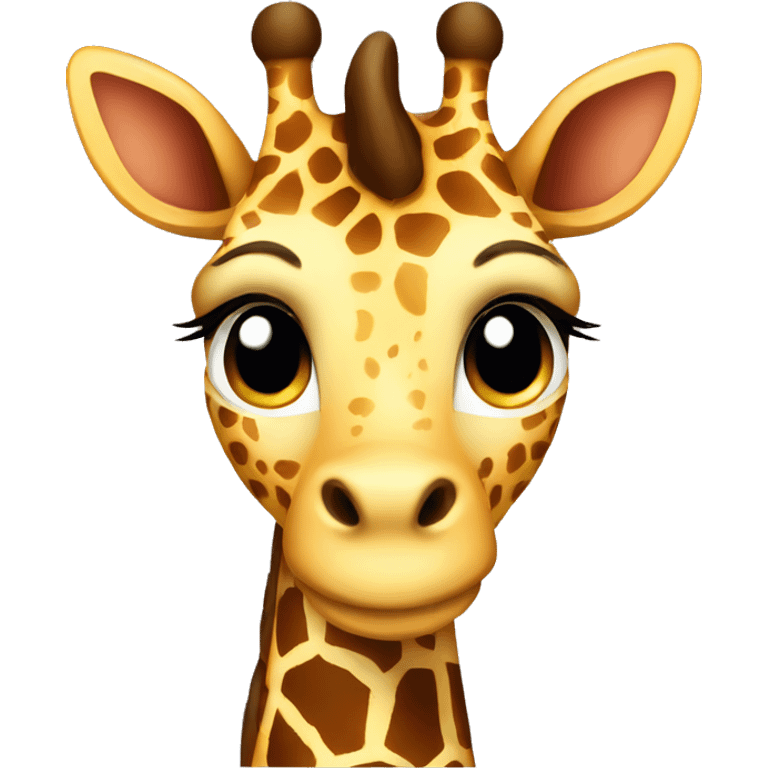 Cute girrafe emoji