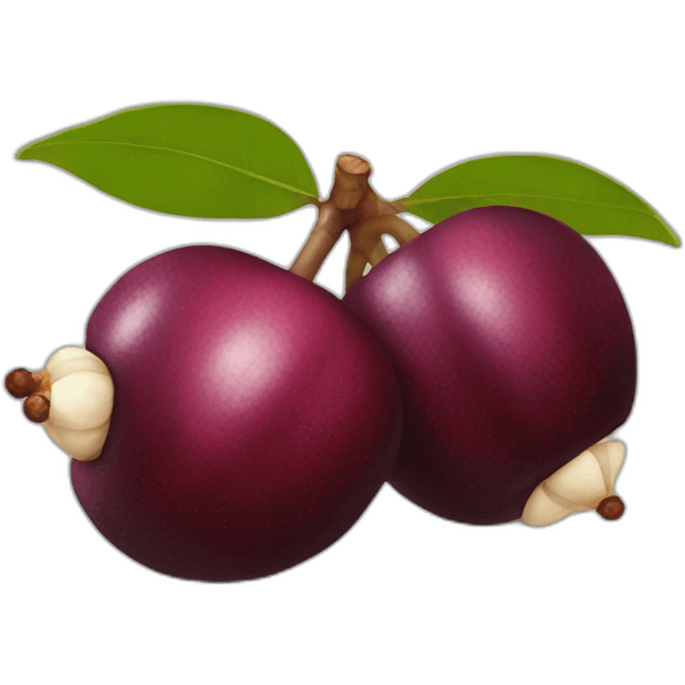 mangosteen emoji