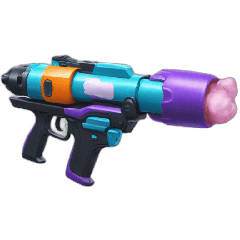 Splatoon blaster emoji