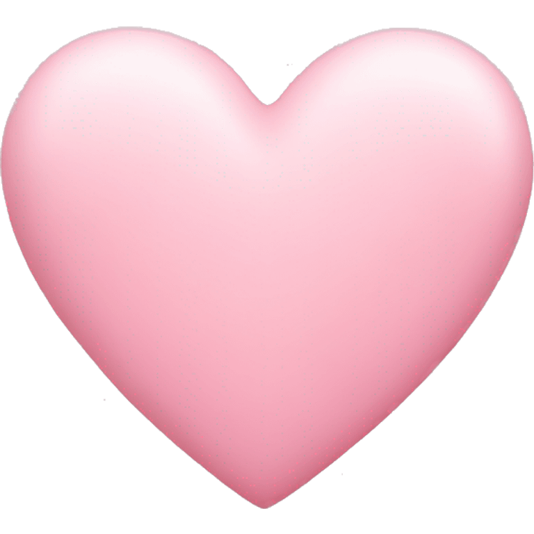 baby pink heart emoji