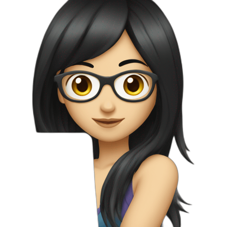 nico-robin-with-a-macbook emoji