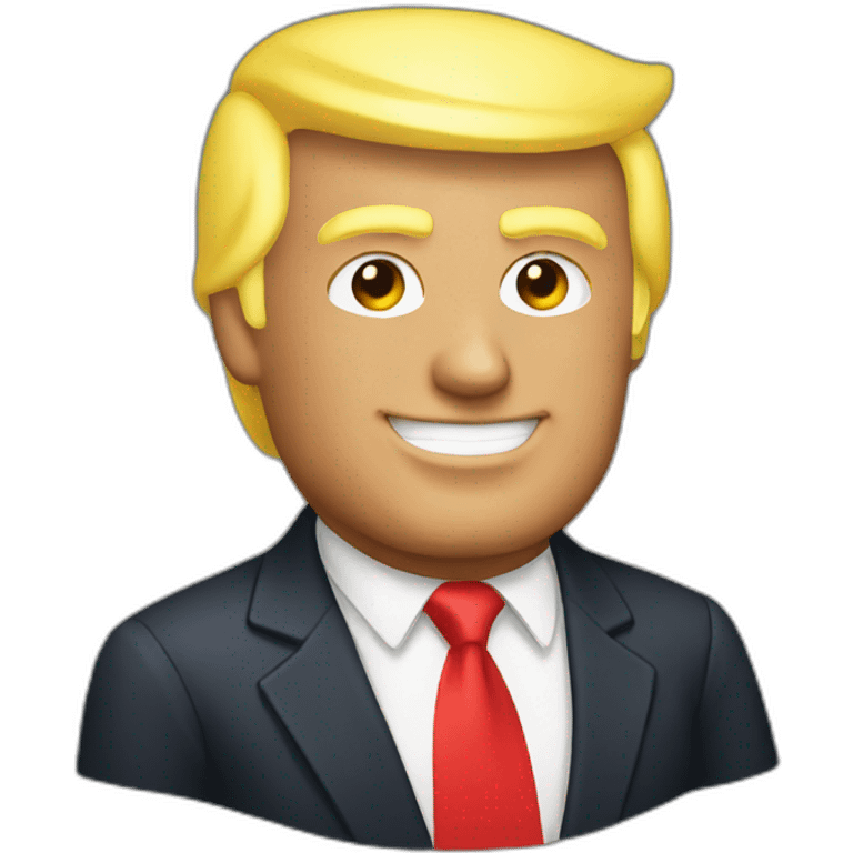 Rave trump emoji