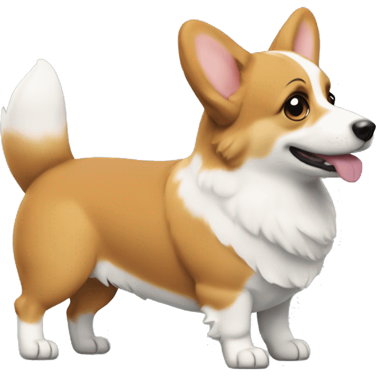 corgi from the back emoji