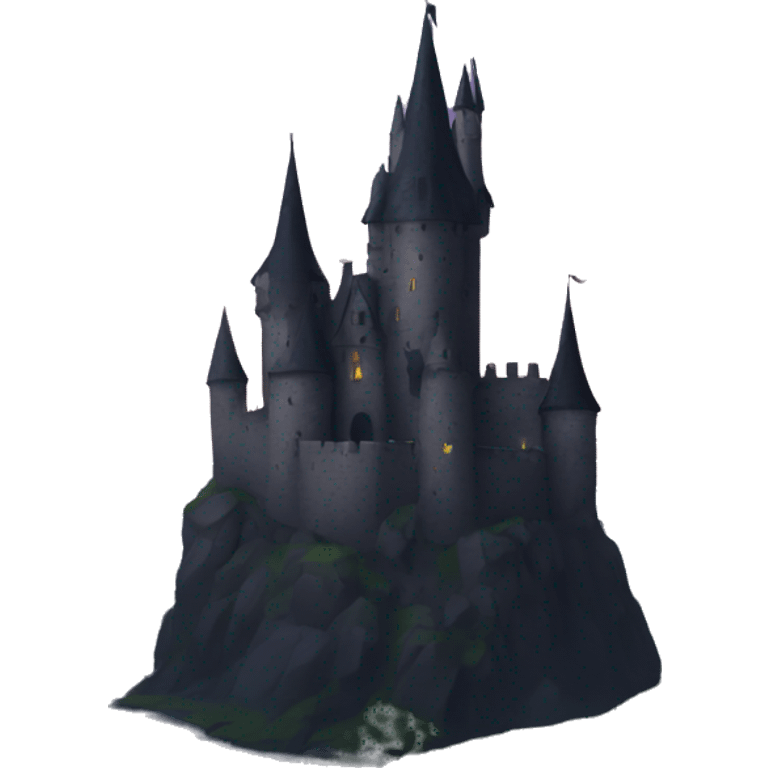 dark castle emoji