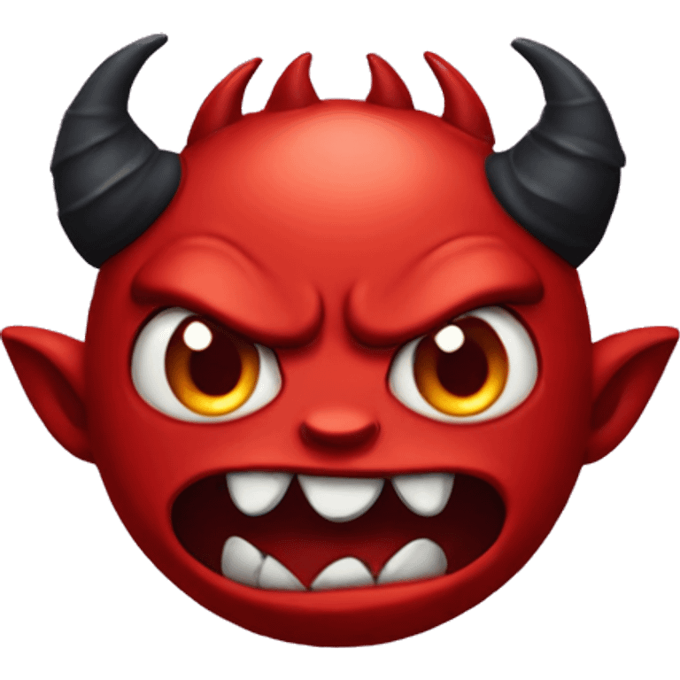 Devil demond monster emoji