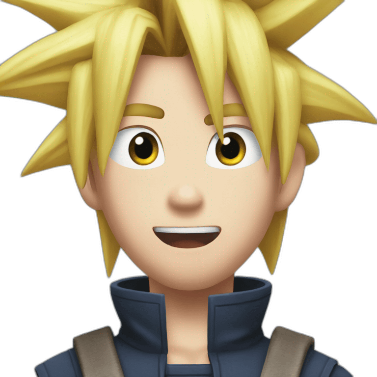 surprised cloud strife emoji